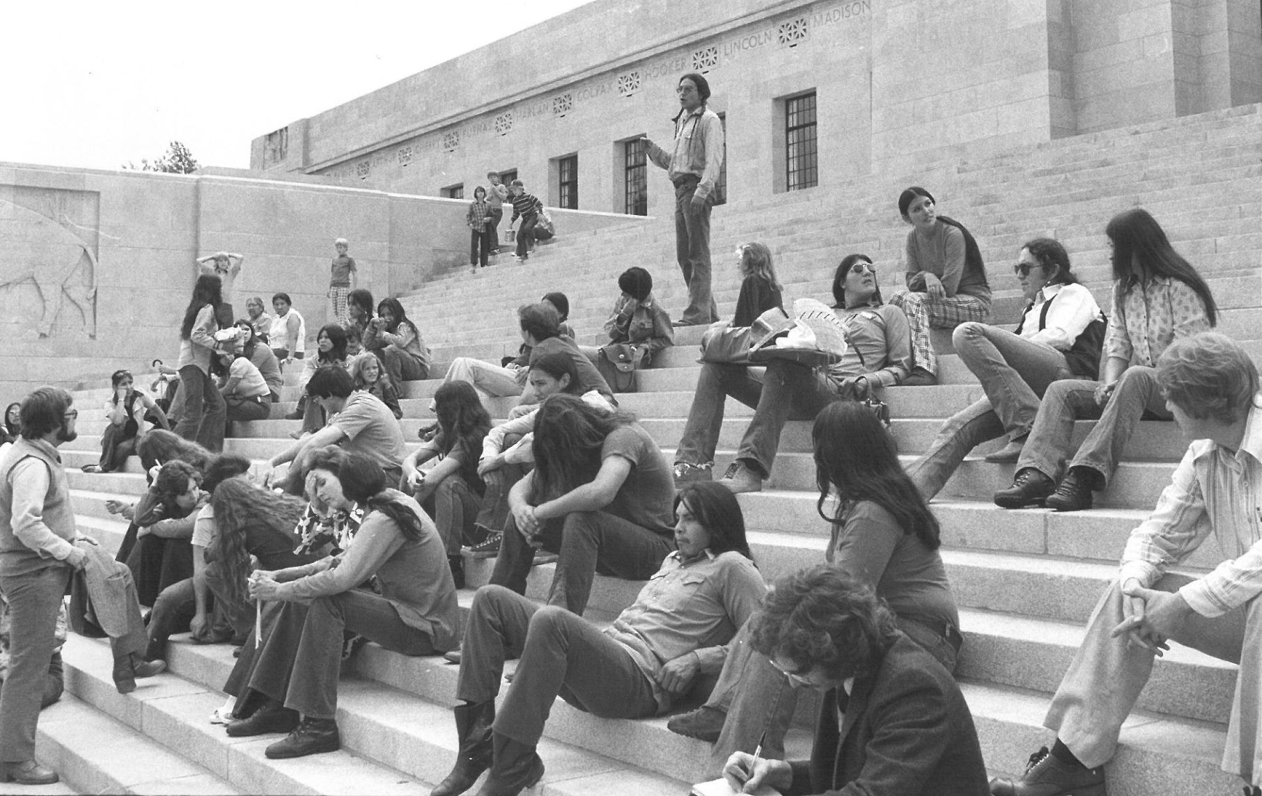 Gathering at the Capitol